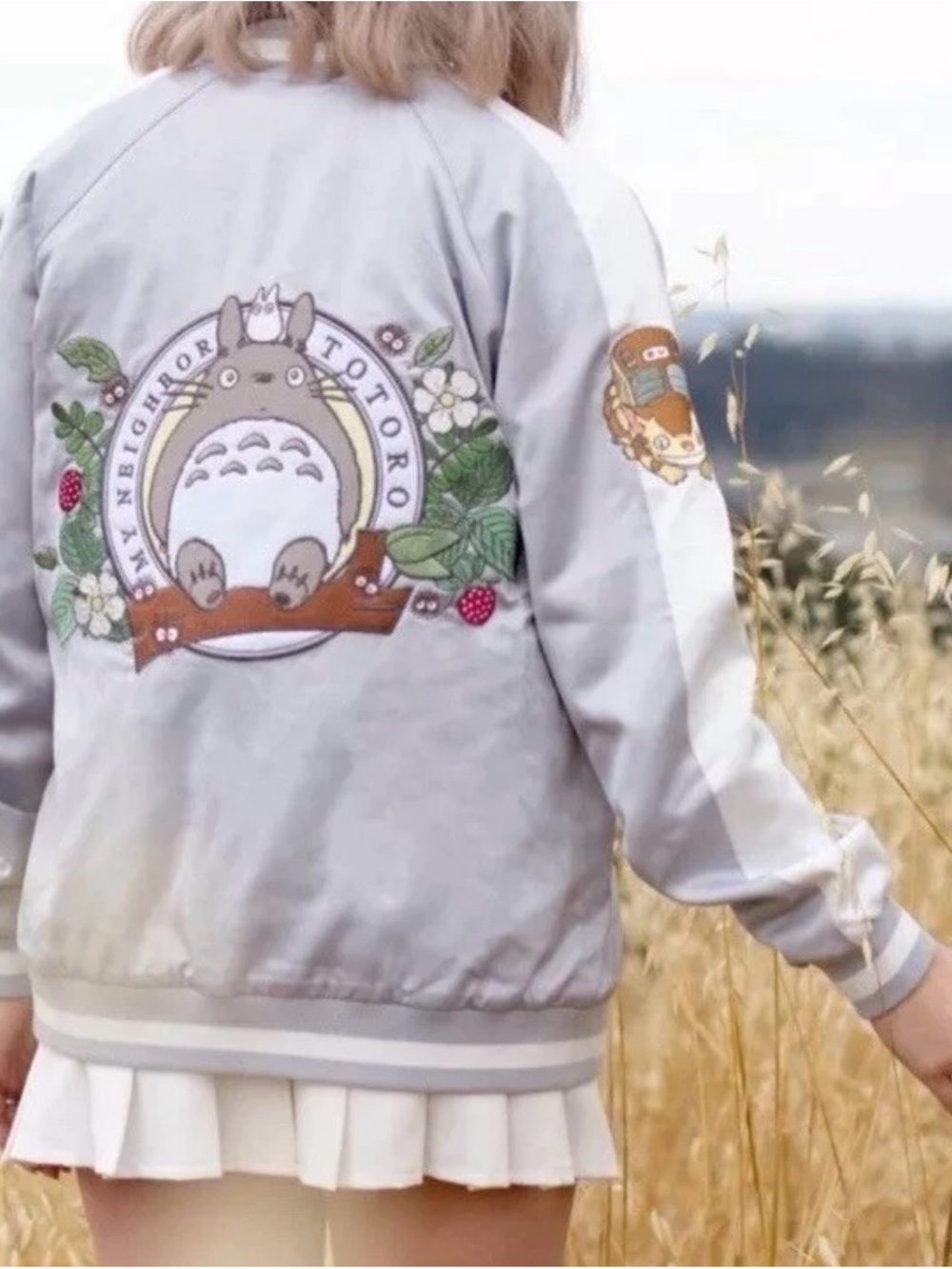 JapanLA Studio Ghibli My Neighbor Totoro Souvenir Jacket 2017 Limited Rare S NWT